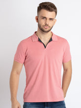 D.coral polo t shirt